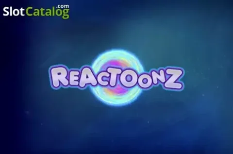 Reactoonz neongroen ruimtewezens grid