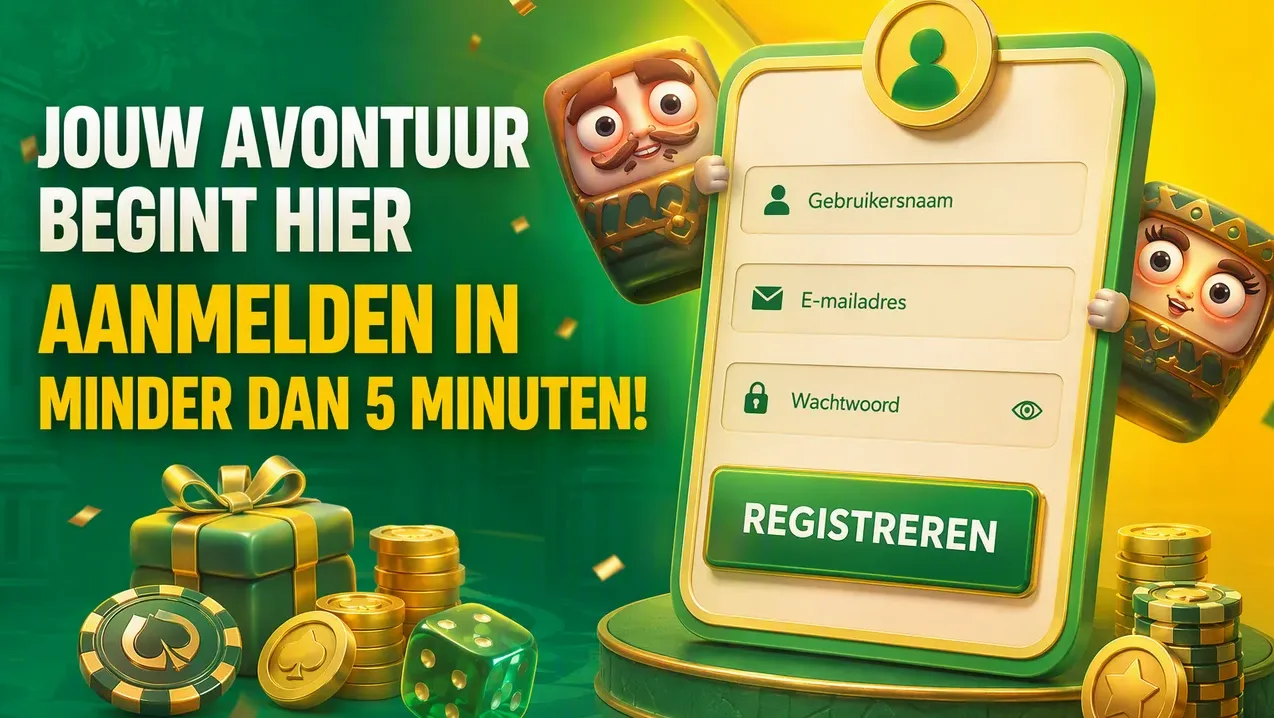 Registratie bij QBet Casino — Account aanmaken in 2026
